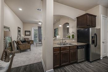 Solid wood 42-inch cabinets with adjustable shelving